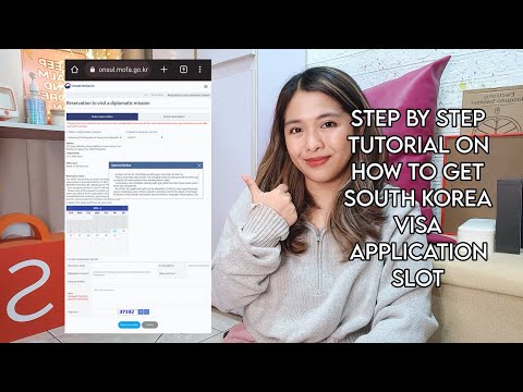 HOW TO GET SOUTH KOREA VISA APPOINTMENT SCHEDULE 2023- STEP BY STEP TUTORIAL (PHILIPPINES)