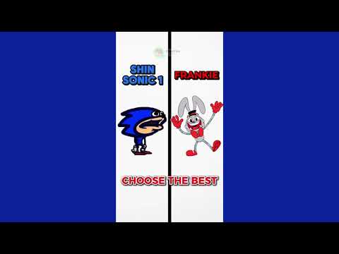 SHIN SONIC CHARACTERS VS FINDING FRANKIE CHARACTERS!