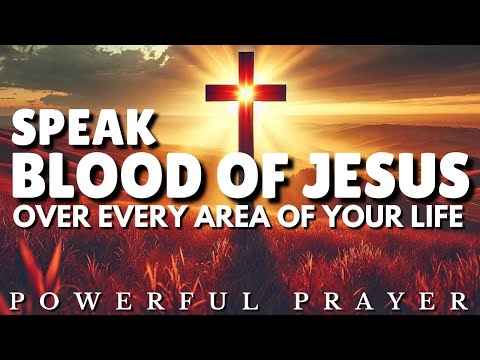 Pleading the Blood of Jesus Prayer Over Every Area of Your Life | 12-Hour Non-Stop Loop Prayer