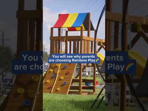 Explore Playset Options at a Rainbow Play Showroom