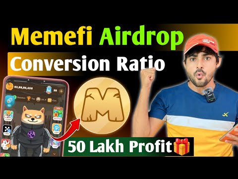 $MEMEFI Airdrop Final STEPS✔️! Memefi Airdrop Conversion Ratio || Memefi Coin Allocation New Update