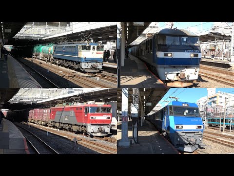 12/19/2024 Japan Railways: Freight Trains at Omiya