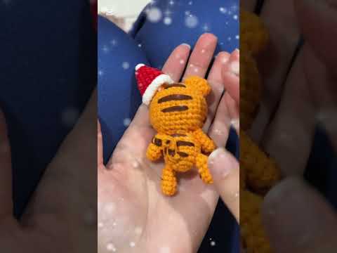 Merry Christmas 2024 #merrychristmas #crochetchristmas #crochettiger #crochettoys #crochetgiftideas