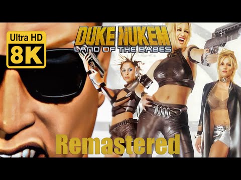 Duke Nukem Land of The Babes Intro PSX 8K (Remastered with Neural Network AI)