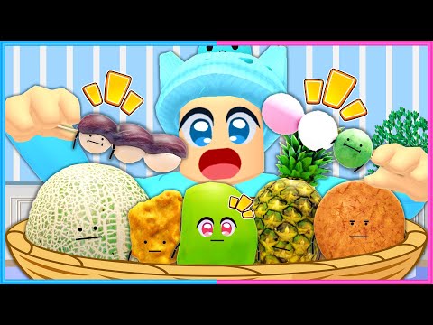 大流行している食べ物を集めるロブロックスが面白いパート２🍡🍈【 ロブロックス / Roblox  】