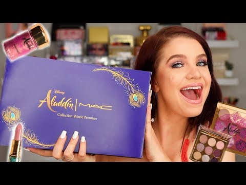 Mac X Disney Aladdin Collection Review + Swatches