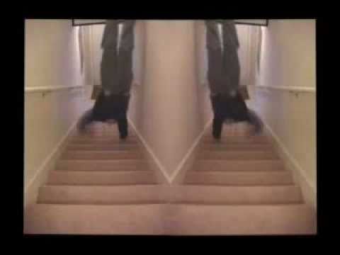 WALK ON HANDS DOWN STAIRS