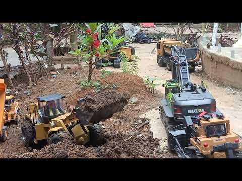 lanjut kerja proyek tambang batubara #rc #kontruksi #huina #toys #viral #rcconstruction #viral