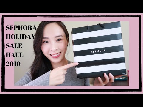 2019丝芙兰八折开箱分享|Sephora Holiday Sale Unboxing