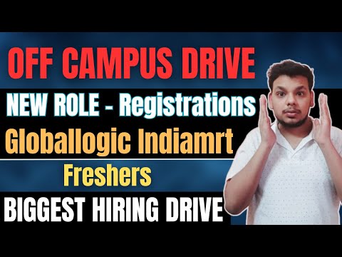 Globallogic Direct Hiring | Accenture , Indiamart | OFF Campus Drive for 2025, 2024 Batch Hiring