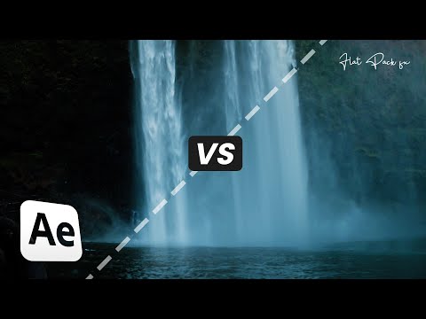 PROFESSIONAL Slow Shutter Video Effect  // After Effects 2021