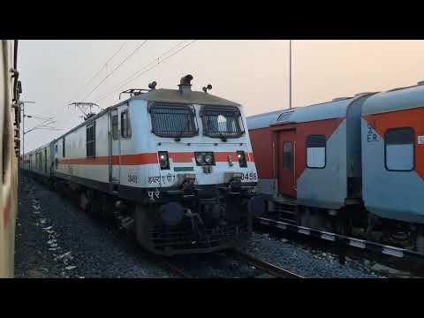 13173/Sealdah - Agartala Kanchanjunga Express Departing at Sealdah station, Indian Railways 4k HD