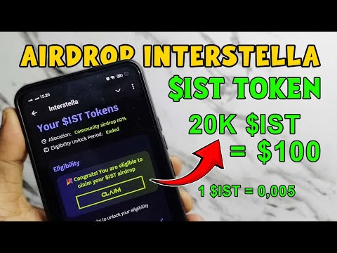 Cara Klaim Token $IST Airdrop Interstella | BKD tutorial Airdrop Wirhdrawal