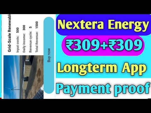 Nextera Energy Real Ya Fake 🤑 New Earning App|| Nextera Energy App Payment Proof|| Daily Earning