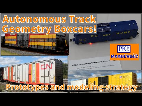 Autonomous Geometry Boxcars - prototypes and modeling strategy