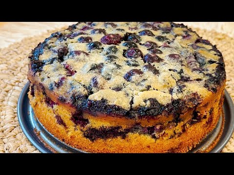 Delicious Blueberry Breakfast Cake Recipe - Quick & Nutritious! | A la Maison Recipes