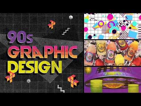 90s Graphic Design Trends | Grunge, MTV, & the Internet