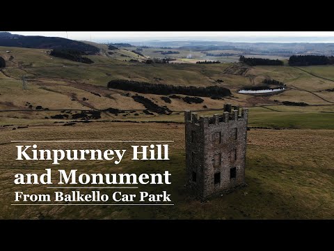 Kinpurnie tower from Balkello car park / Sidlaw Hills