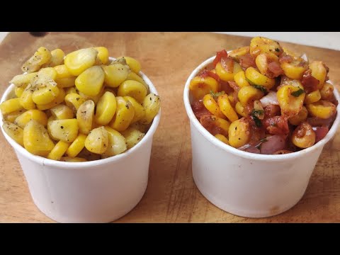 Sweet Corn Recipes||butter sweet corn 2ways||masala sweet corn recipe||chopping board ruchulu