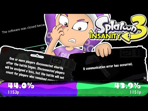 The "Definitive" Splatfest Experience - Splatoon 3 Insanity #3