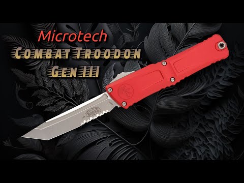 NEW OTF Auto Model: Microtech Combat Troodon Gen III Tanto!