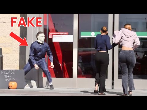 Michael Myers Jump Scare Prank! (GONE WRONG)