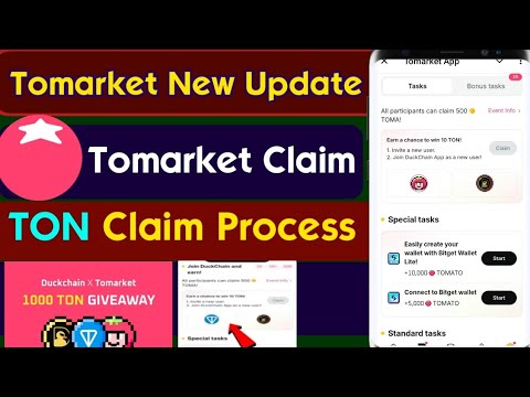 Tomarket Claim | Tomarket Claim Process | Tomarket Ton Claim Process | Tomarket update | TOMA price