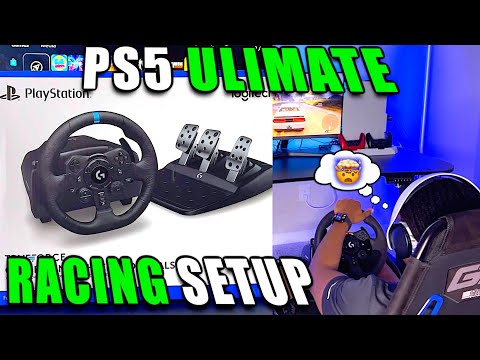 PS5 Racing Sim Setup | G923 Racing Wheel and Pedal