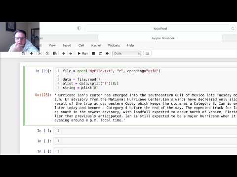 Reading Text Files in Python