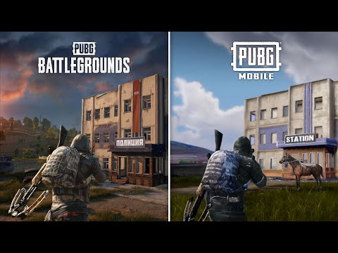 PUBG Mobile vs PUBG PC Comparison | PUBG Mobile vs PUBG BATTLEGROUNDS