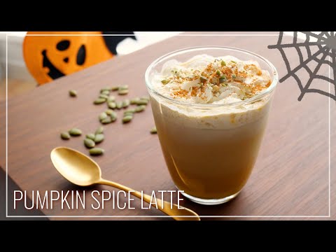 ハロウィンに飲みたい♡パンプキンスパイスラテ｜Pumpkin Spice Latte