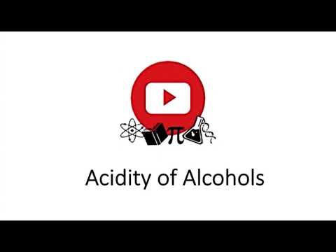 Acidity of Alcohols