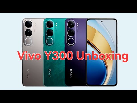 vivo Y300 Android smartphone. Announced  Features 6.67″ display, Snapdragon 4 Gen 2 #viralvideo