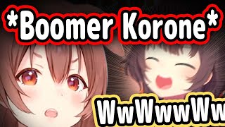 Korone's Boomer Moment Broke Matsuri...【Hololive】