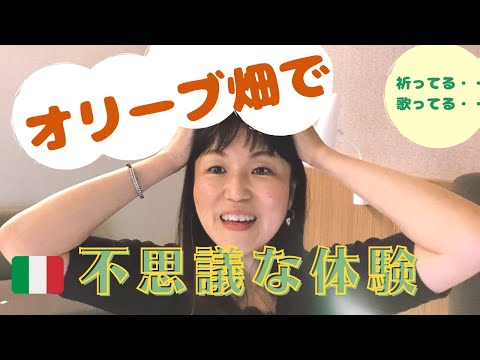 オリーブ畑で不思議な体験