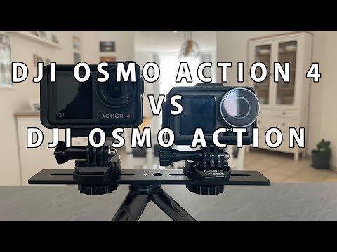 DJI OSMO ACTION 4 vs DJI OSMO ACTION | Mein Praxis vergleich!