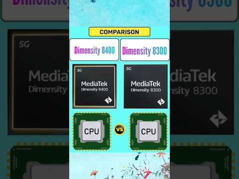 Mediatek Dimensity 8400 vs Mediatek Dimensity 8300