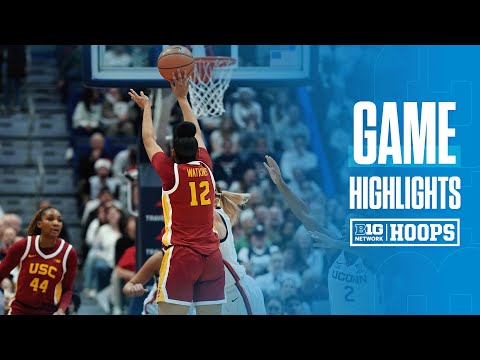 USC at UConn | Highlights  Big Ten Women's Basketball | 12/21/2024