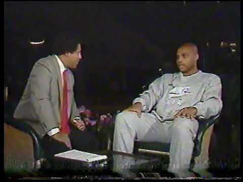 Charles Barkley Interview With Greg Gumble 1989 Clip