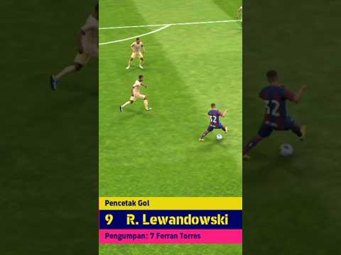 Robert Lewandowski.Magic Skills Goals #trendingshorts #efotball2024 @abusr978