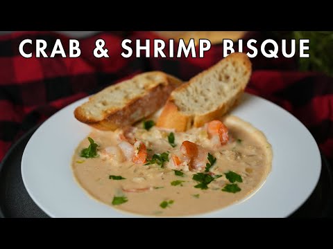 ‍ EASY Crab & Shrimp Bisque Recipe for Busy Weeknights! ⏰