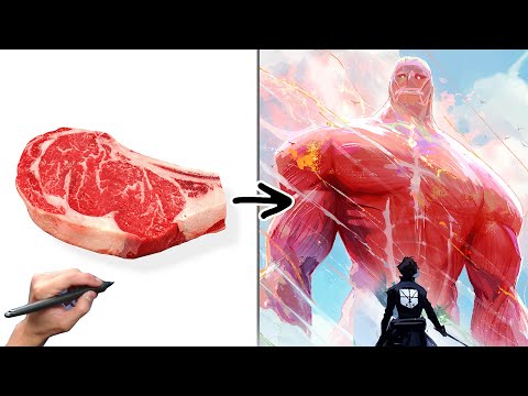 Turning Steak into ATTACK ON TITAN!