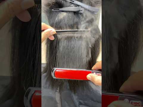 Hair keratin treatment #upsc #youtubeshorts #youtube #stylet #hairstyle #haircut #vlog #viralvideos