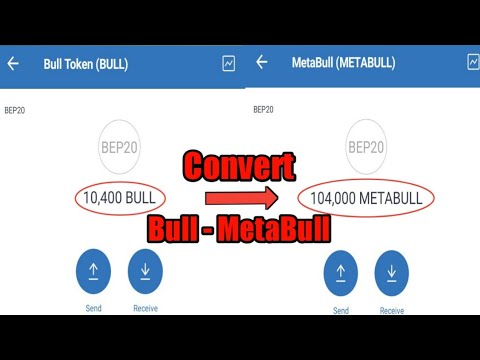 How to convert bull token to metabull on trust wallet | Metabull token | BNB Giveaway to 50 winners