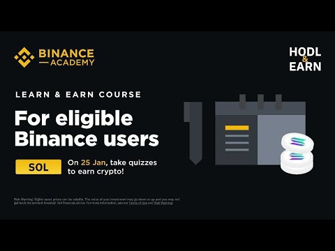 Binance Learn & Earn Sol Quiz Answer's | Solana Quiz Answers