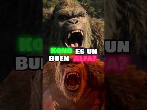 KONG es un buen ALFA? #monsterverse #kong #godzilla #godzillaxkongthenewempire #godzillakong #shorts