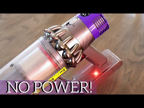 Dyson Flashing Red Light | Can It Be Fixed? Cordless Battery Replacement