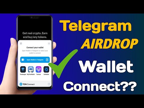 Telegram Airdrops Wallet Connect |Telegram Airdrops Wallet connect Issue|Telegram bot Wallet connect