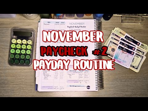 $1755 Payday Routine | Early Payday 💯 | #budgetwithme #savings #budget #payday #trending