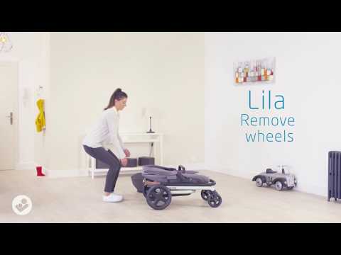 Maxi-Cosi l Lila pushchair l How to take off the wheels